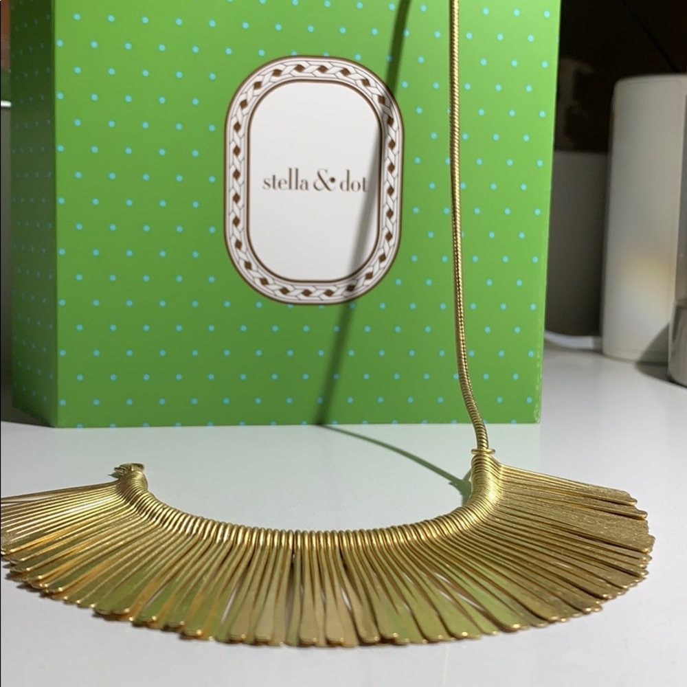 Stella and Dot essential fringe necklace